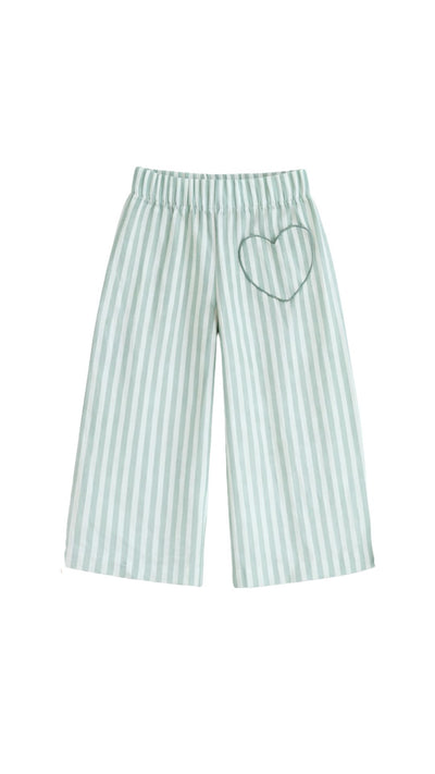 PANTALON LARGO RAYAS GELATINO CORAZON