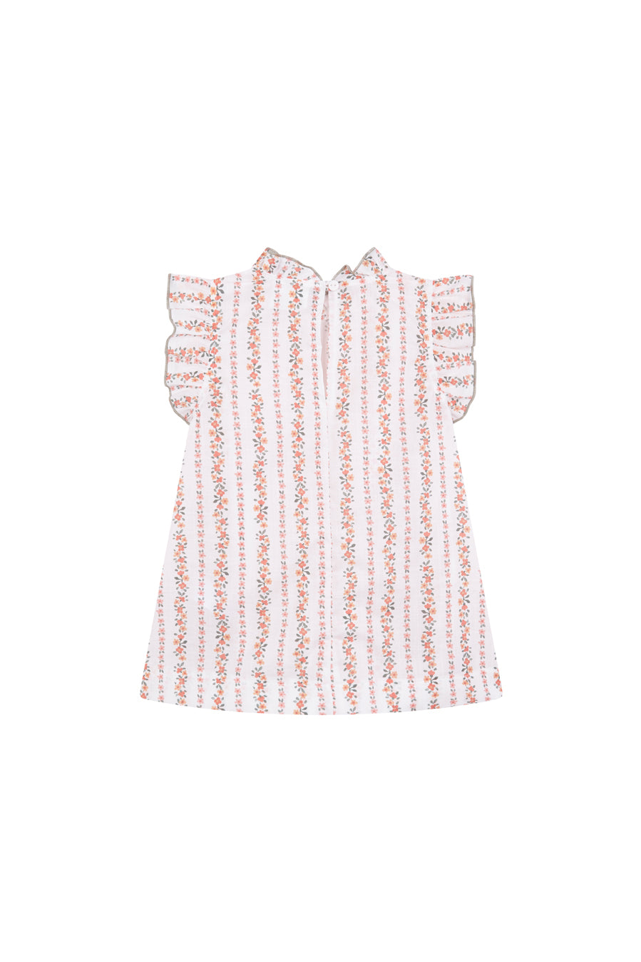 VESTIDO GIRL FLORES ROJAS