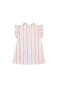 VESTIDO GIRL FLORES ROJAS