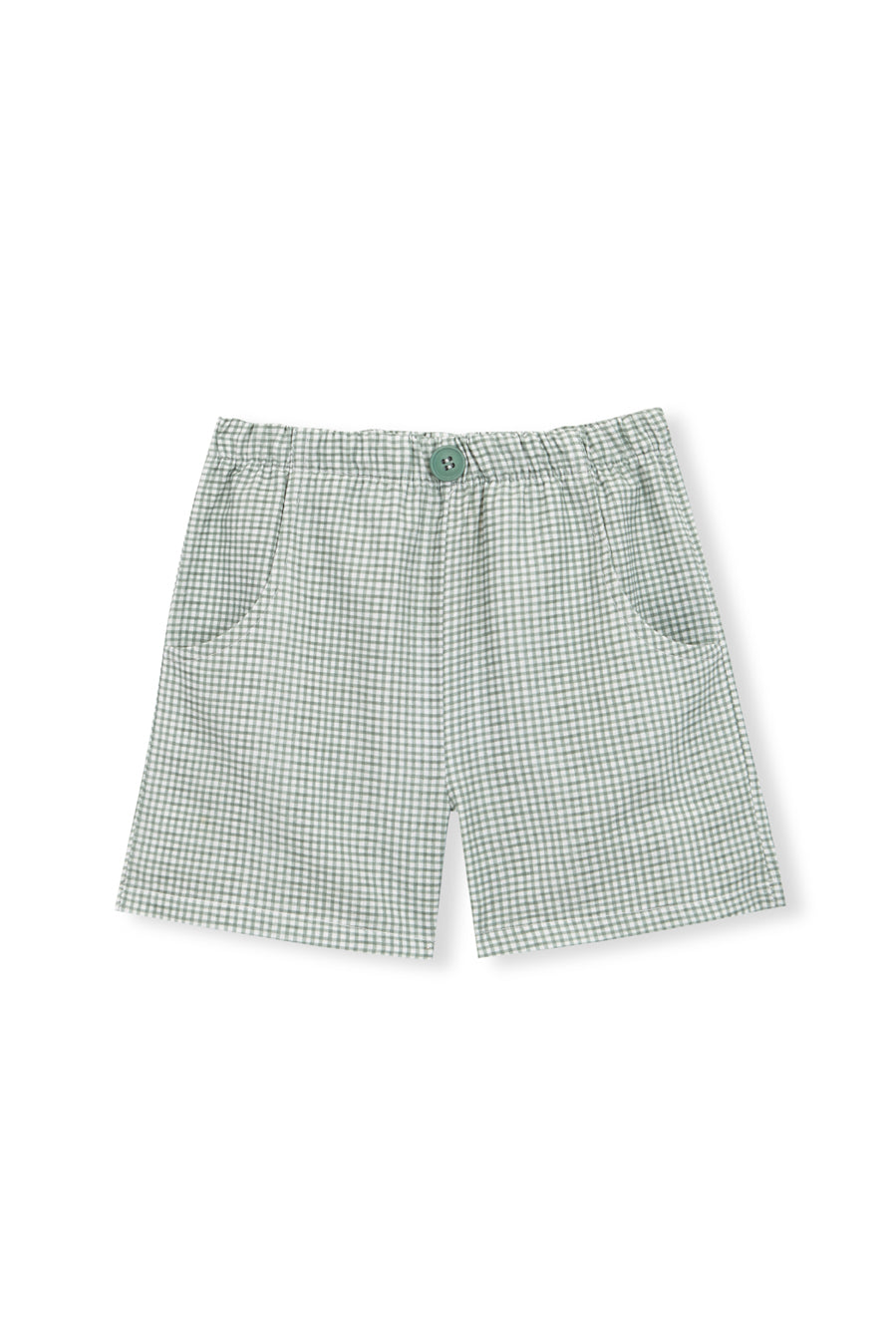 KIDDO THE LABEL – PANTALÓN CORTO VICHY VERDE