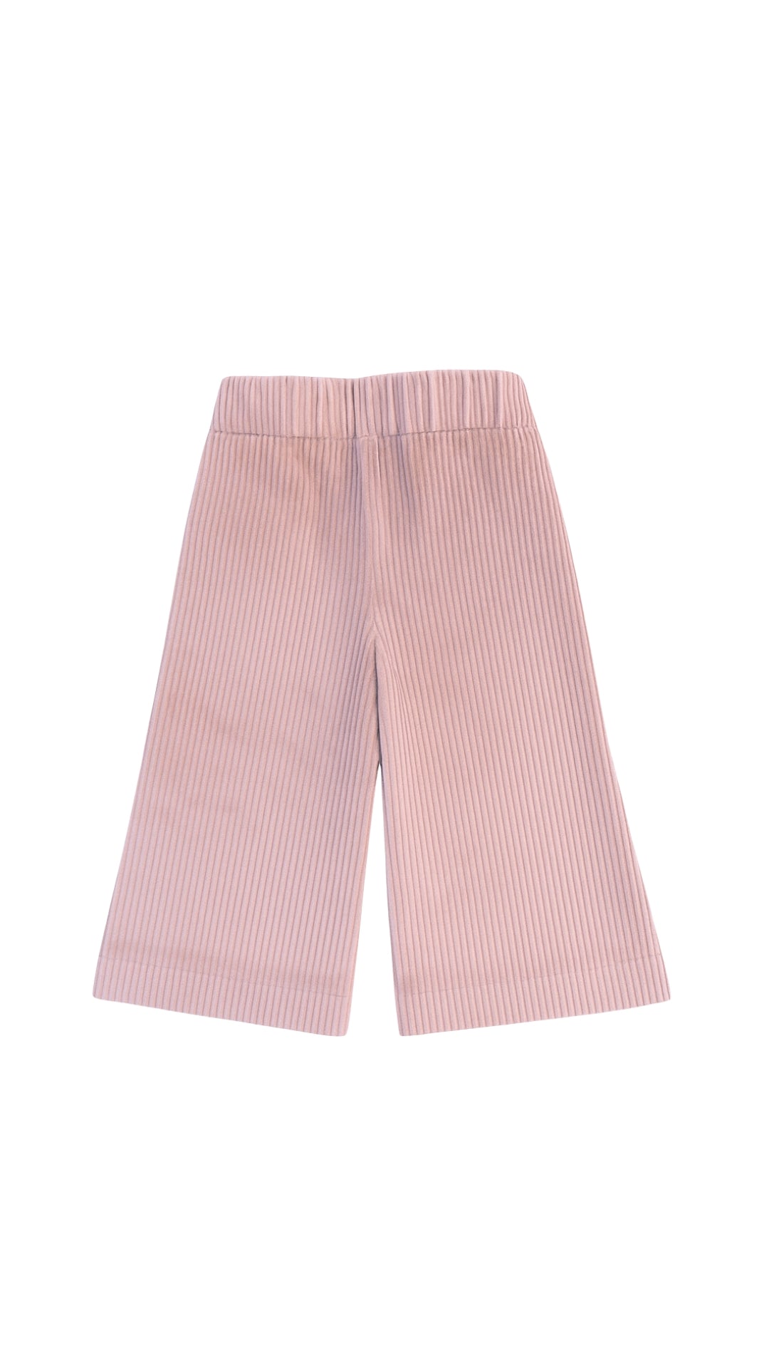 PANTALON ANCHO PANA GRUESA ROSA VIVO BURDEOS