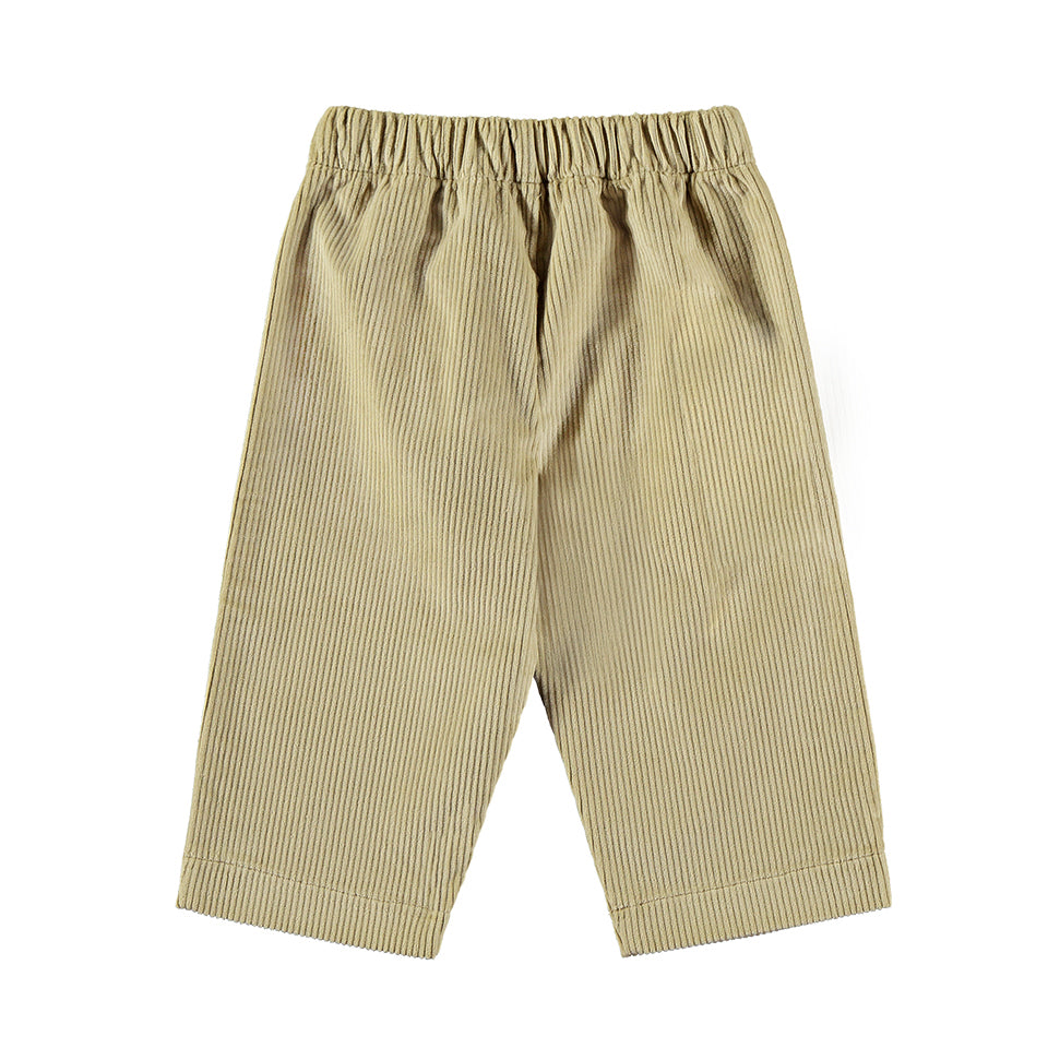 PANTALÓN PANA BEIGE