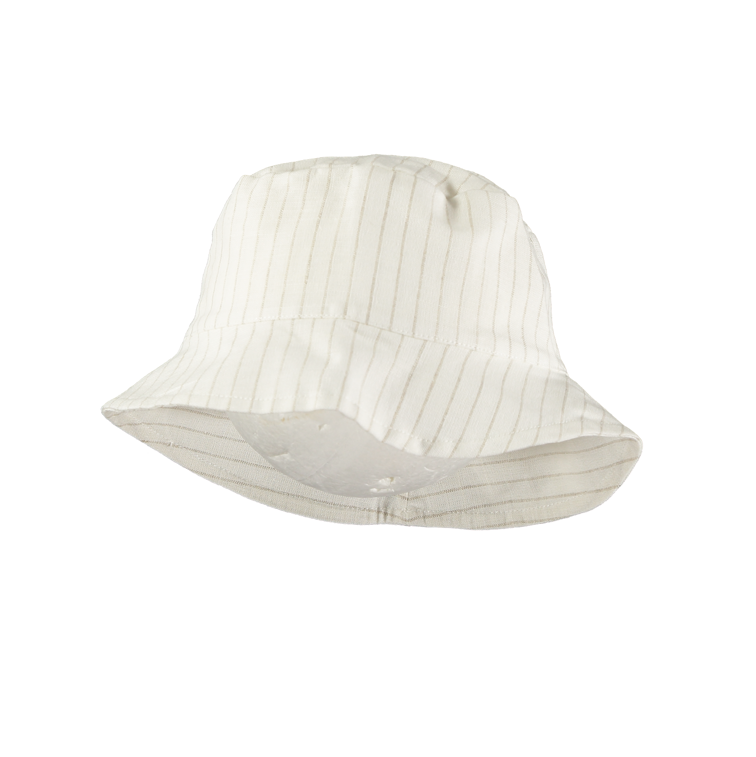 GORRO RAYAS BEIGE