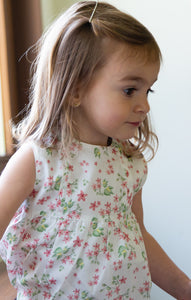 VESTIDO SIN MANGAS PLISADO LIBERTY